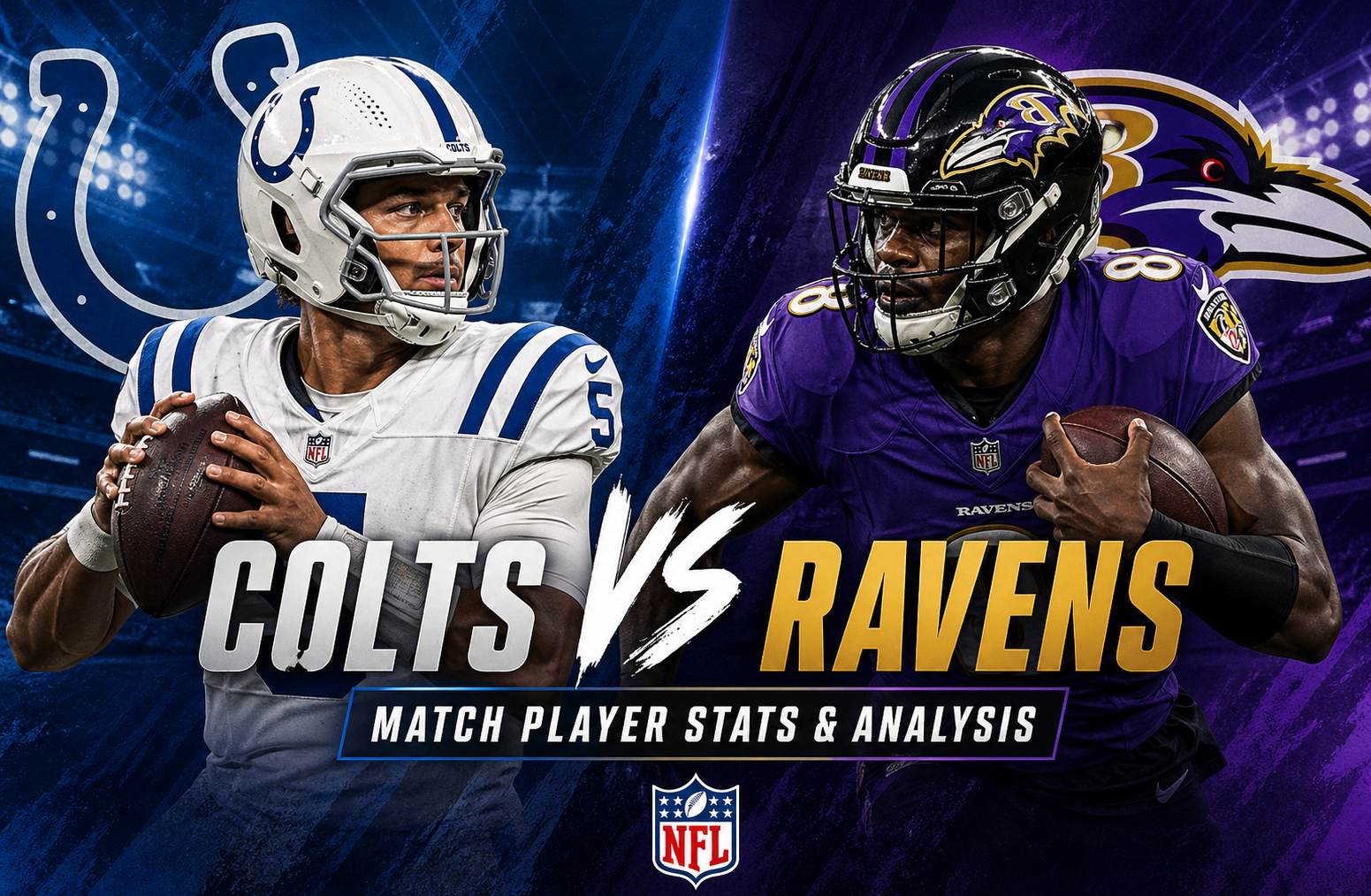 Indianapolis Colts vs Baltimore Ravens Match Player Stats