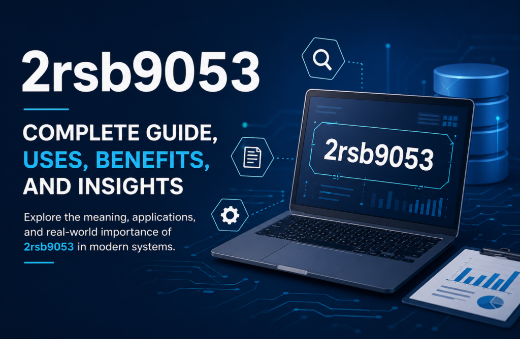 2rsb9053: Complete Guide, Uses, Benefits, and Insights